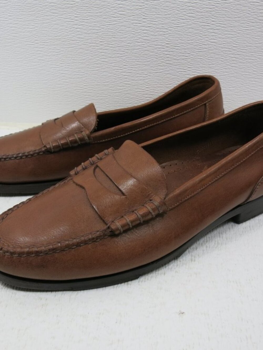 Kirkland Signature Oil Tanned Leather Strap Loafers Men's Fashion Footwear Sz 13